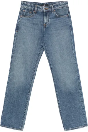 7 for all Mankind Jeansy, Kobieta, Niebieski, W25, Denim, Premium Jasper Straight Denim Jeansy