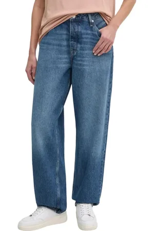 Calvin Klein Jeansy, Kobieta, Niebieski, W29, Jasnoniebieskie Dżinsy Skinny Fit z Zapięciem na Zamek