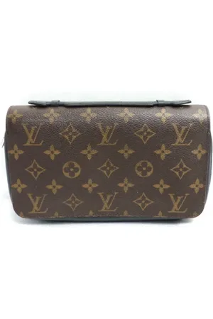 LOUIS VUITTON Pre-owned, Mężczyzna, brązowy, ONE SIZE, Pre-owned Fabric wallets