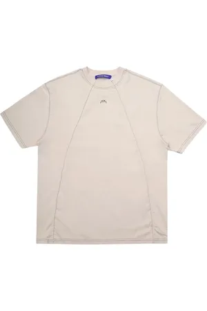 A-cold-wall* Koszulki, Mężczyzna, Beżowy, L, Beżowy T-shirt Millbank