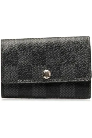 LOUIS VUITTON Pre-owned, Kobieta, Czarny, ONE SIZE, Skóra, Pre-owned Canvas key-holders