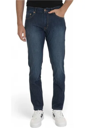 HARMONT&BLAINE Jeansy, Mężczyzna, Niebieski, W34, Jeansy