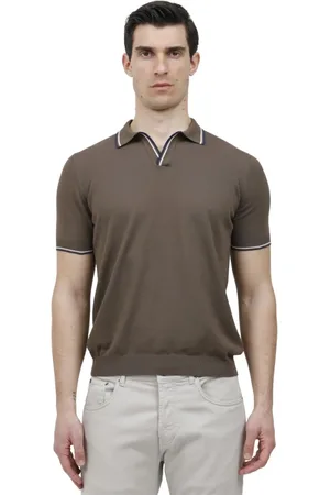 Gran Sasso Koszulki, Mężczyzna, brązowy, XL, Koszulka Polo Tennis Skipper