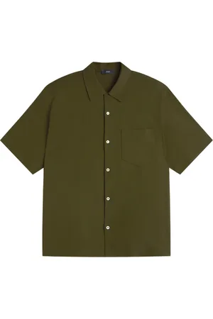 HERNO Koszule, Mężczyzna, Zielony, XL, Elegancka Koszula Męska