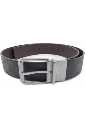 LOUIS VUITTON Pre-owned, Mężczyzna, Czarny, ONE SIZE, Skóra, Pre-owned Leather belts