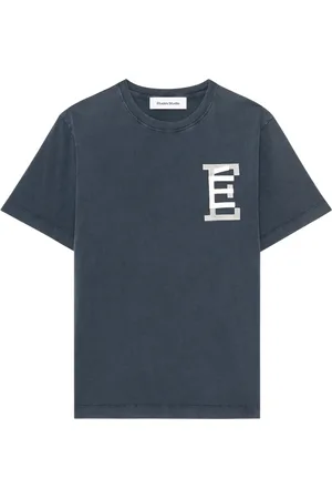 Etudes Koszulki, Mężczyzna, Niebieski, S, Granatowy T-shirt Uniwersytecki