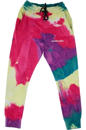 MAUNA KEA Spodnie, Mężczyzna, Wielobarwność, L, Wielokolorowe Lekkie Spodnie Jogger Tracksuit