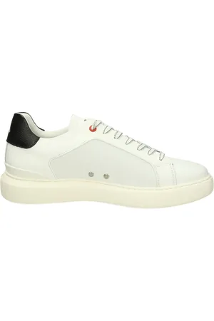 Ambitious Buty, Mężczyzna, Biały, 44 EU, Skóra, Nowoczesne Wygodne Sneakersy