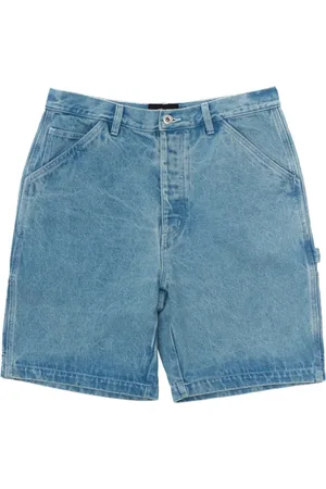 Deus Ex Machina Szorty, Mężczyzna, Niebieski, W33, Denim, Mocne szorty dżinsowe z praktycznymi detalami
