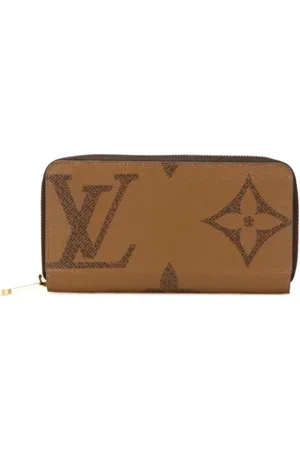 LOUIS VUITTON Pre-owned, Kobieta, brązowy, ONE SIZE, Pre-owned portfele płócienne