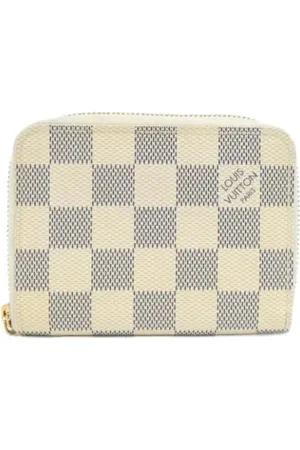 LOUIS VUITTON Pre-owned, Kobieta, Beżowy, ONE SIZE, Pre-owned Fabric wallets