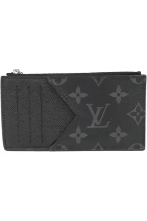 LOUIS VUITTON Pre-owned, Mężczyzna, Czarny, ONE SIZE, Pre-owned Fabric wallets