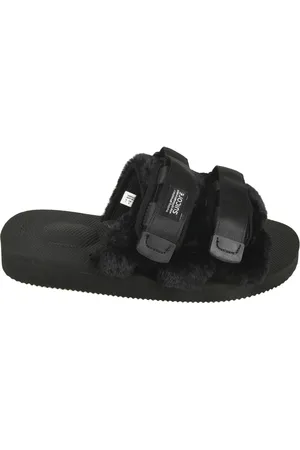 SUICOKE Buty, Kobieta, Czarny, 35 1/2 EU, Czarne Sandały dla Mężczyzn