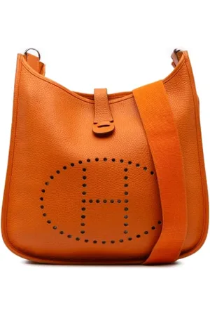 Hermès Pre-owned, Kobieta, Pomarańczowy, ONE SIZE, Skóra, Pre-owned Leather crossbody-bags