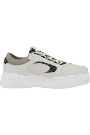 Fendi Buty, Mężczyzna, Wielobarwność, 43 EU, Eleganckie Sneakersy z Logo