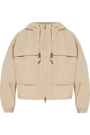Moncler Kurtki, Kobieta, Beżowy, M, Krótka Parka