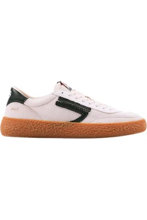 Puraai Buty, Mężczyzna, Biały, 41 EU, Zamsz, Evergreen /Black Sneaker
