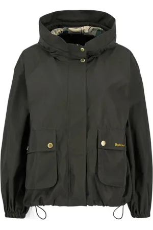 Barbour Kurtki, Kobieta, Zielony, M, Parka z poliestru wodoodporna styl