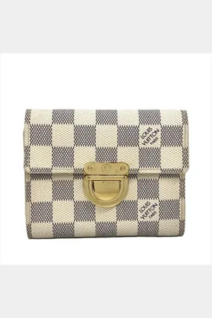 LOUIS VUITTON Pre-owned, Kobieta, Beżowy, ONE SIZE, Pre-owned Fabric wallets