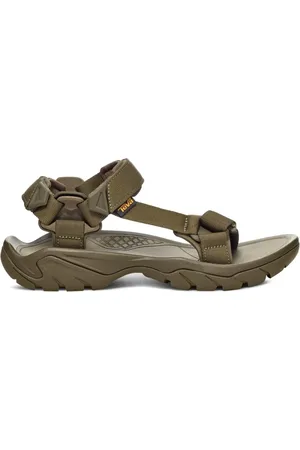 Teva Buty, Mężczyzna, Zielony, 40 1/2 EU, Zielony sandał trekkingowy dla mężczyzn