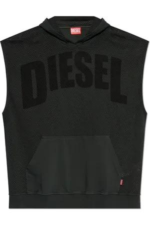 Diesel Bluzy, Mężczyzna, Szary, L, Bawełna, Bluza `S-Boxt-Sl-Mesh`