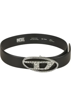 Diesel Akcesoria, Kobieta, Czarny, 85 CM, Kolekcja Pasków Moda