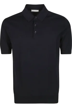 Paolo Pecora Koszulki, Mężczyzna, Niebieski, 2XL, Klasyczna Koszulka Polo