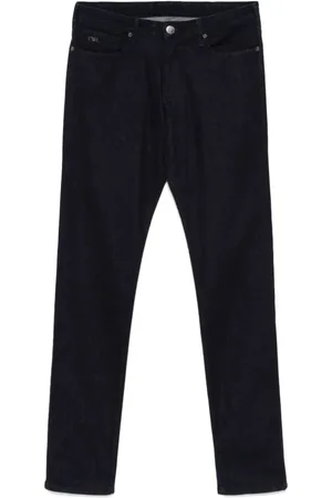 Emporio Armani Jeansy, Mężczyzna, Niebieski, W31, Spodnie z kieszeniami