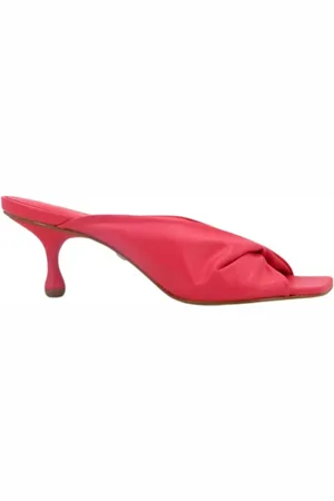 CARRANO Buty, Kobieta, Czerwony, 37 EU, Mulesy z skóry Bubblegum z obcasem 60mm