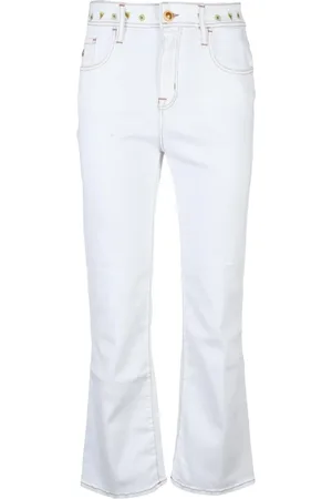 Jacob Cohen Jeansy, Kobieta, Biały, W25, Bawełna, Jeansy