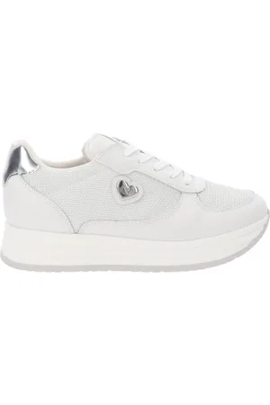 Nero Giardini Buty, Kobieta, Biały, 38 EU, Skórzane Sneakersy Dziewczęce Moda
