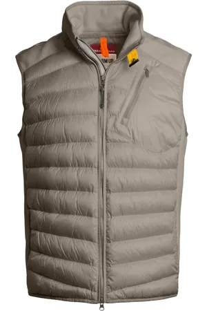 Parajumpers Kurtki, Mężczyzna, Beżowy, XL, Beżowa kamizelka Zavier