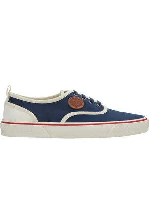 VALENTINO GARAVANI Buty, Mężczyzna, Niebieski, 42 EU, Len, Niskie Sneakersy 2