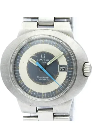 Omega Pre-owned, Kobieta, Szary, ONE SIZE, Pre-owned Stainless Steel watches
