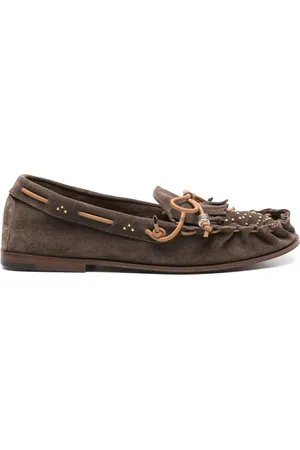HENDERSON BARACCO Buty, Kobieta, brązowy, 40 EU, Zamsz, Salina Suede Mokasyny