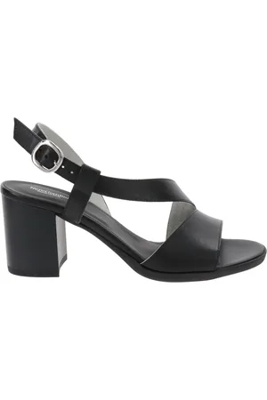 Nero Giardini Buty, Kobieta, Czarny, 39 EU, Skórzane Sandały Damskie
