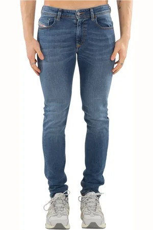 Diesel Jeansy, Mężczyzna, Niebieski, W29, Jeansyy Skinny 1979 Sleenker Styl