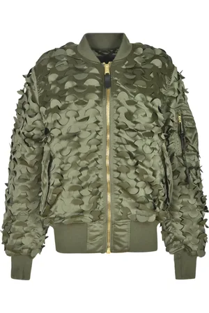 Alpha Industries Kurtki, Mężczyzna, Zielony, S, Zielone Stylowe Płaszcze