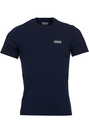 Barbour Koszulki, Mężczyzna, Niebieski, M, Bawełna, T-Shirts