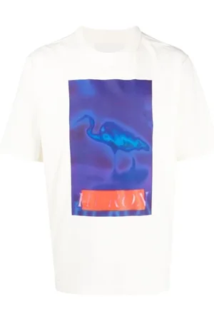 Heron Preston Koszulki, Mężczyzna, Biały, S, Cenzurowany Logo Bawełniany T-shirt Biały