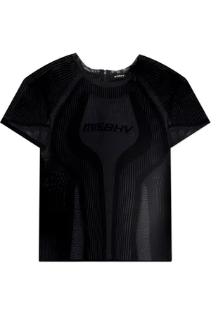 MISBHV Koszulki, Kobieta, Czarny, M, Top z logo