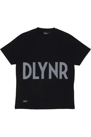 DOLLY NOIRE Koszulki, Mężczyzna, Czarny, M, Czarna Koszulka Box Logo Krótki Rękaw
