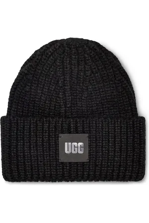 UGG Akcesoria, Kobieta, Czarny, ONE SIZE, Chunky Rib Beanie