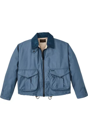 Filson Kurtki, Kobieta, Niebieski, S, Krótka Kurtka Robocza Aviator