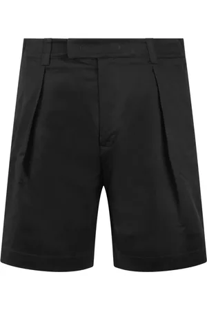 LOW BRAND Szorty, Mężczyzna, Czarny, W38, Spodenki Bermuda z elastanu Ss 25