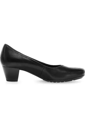 Gabor Buty, Kobieta, Czarny, 44 EU, Czarne Skórzane Buty Damskie