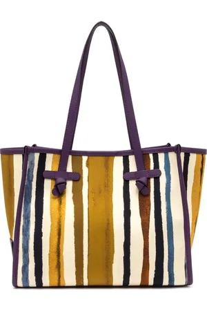 Gianni chiarini Torebki, Kobieta, Wielobarwność, ONE SIZE, Marcella Printed Cotton Tote Bag