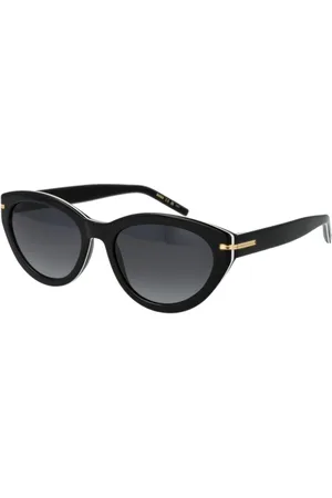 HUGO BOSS Akcesoria, Kobieta, Czarny, ONE SIZE, Len, Okulary przeciwsłoneczne Cat Eye Gradient Lens