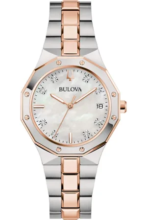 BULOVA Akcesoria, Kobieta, Szary, ONE SIZE, Ośmiokąt Dama Diamenty