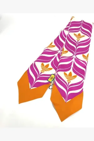 Gucci Pre-owned, Kobieta, Pomarańczowy, ONE SIZE, Pre-owned Silk scarves